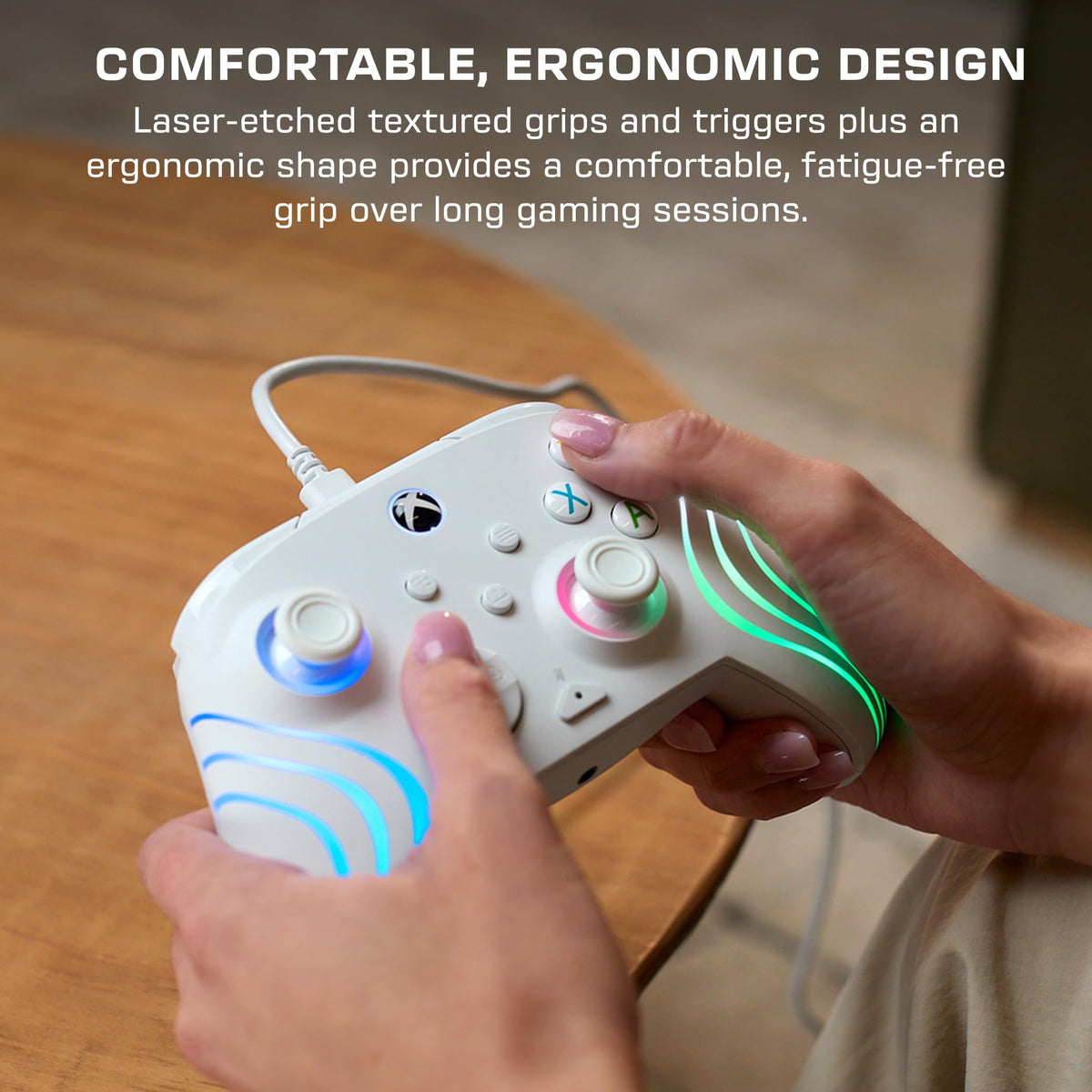 Turtle Beach Afterglow Wave Wired RGB Gaming Controller for XBOX & PC