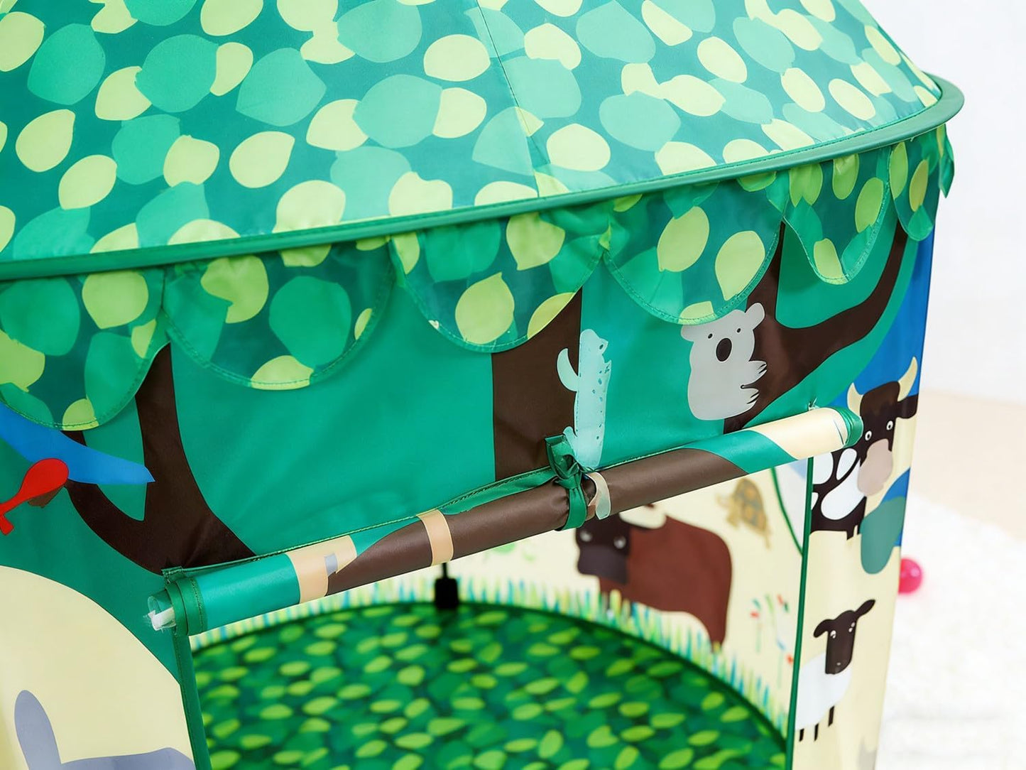 Kids Play Tent, Pop Up Tent for Kids for Indoor and Outdoor Fun, Toy for Girls, Playhouse, Unique Yurt Design