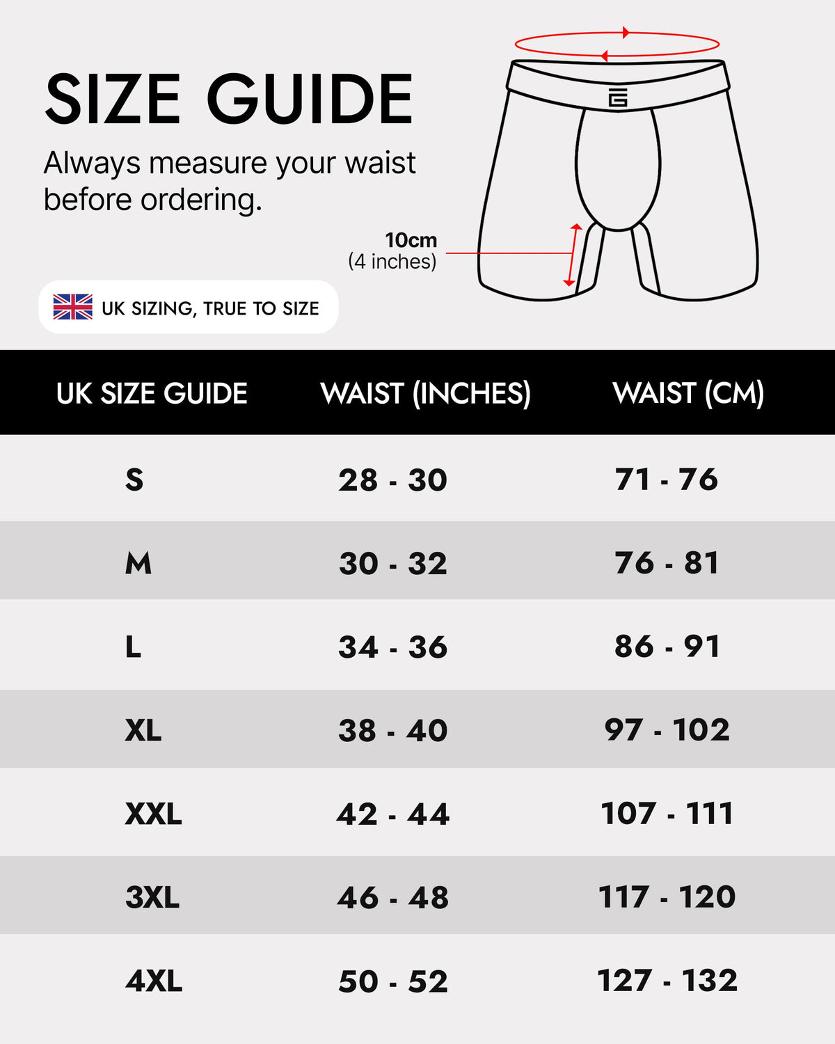 Giovici Mens Boxers Bamboo Anti Chafing Soft Comfortable Boxer Briefs Longer Leg - Boxer Shorts Multipack - Moisture Wicking Technology
