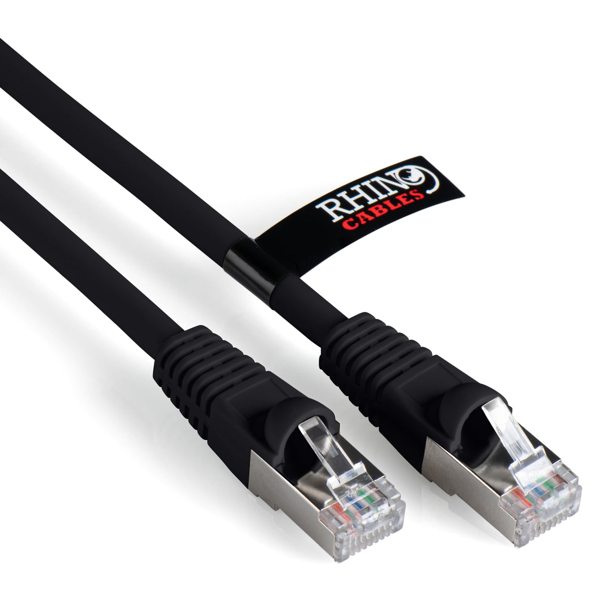 rhinocables CAT 6a Ethernet Cable | 10Gbps S/FT High-Speed & Large Bandwidth Data Transfer | Reliable LAN Network RJ45 Cable | Wi-Fi Broadband Cable for Seamless Gaming & Streaming (0.25m, Pink)