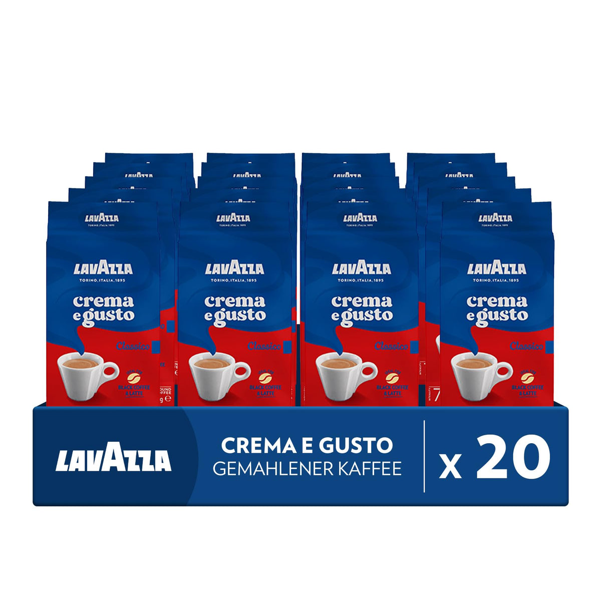 Lavazza CREAM AND AROMA KAWA ZIARNISTA 1000G