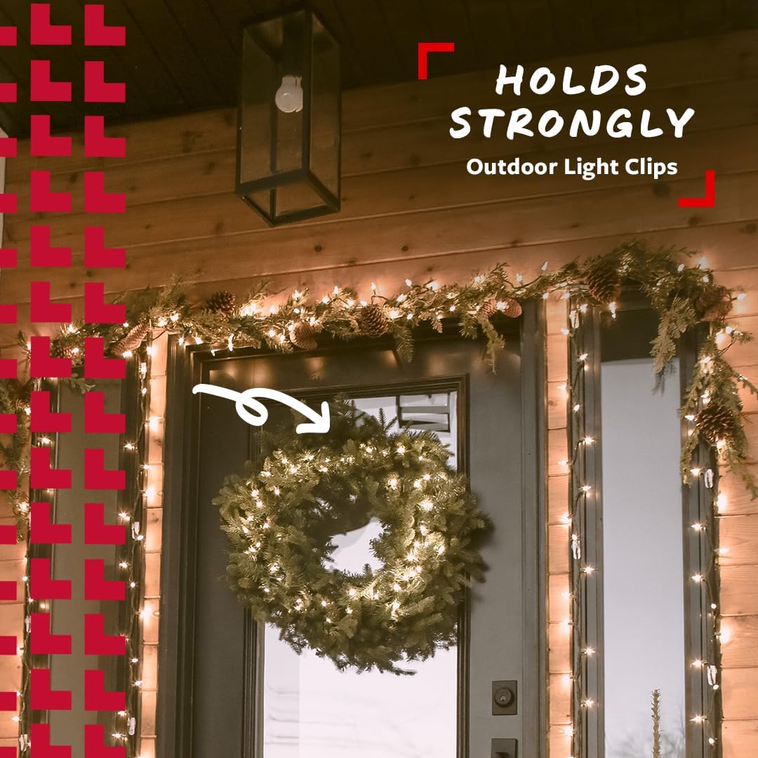 Command Small Hooks with Clear Strips, Pack of 2 Hooks + 4 Adhesive Strips, Transparent - Indoor Use - Suitable for Hanging Items up to 450 g - Damage Free Hanging