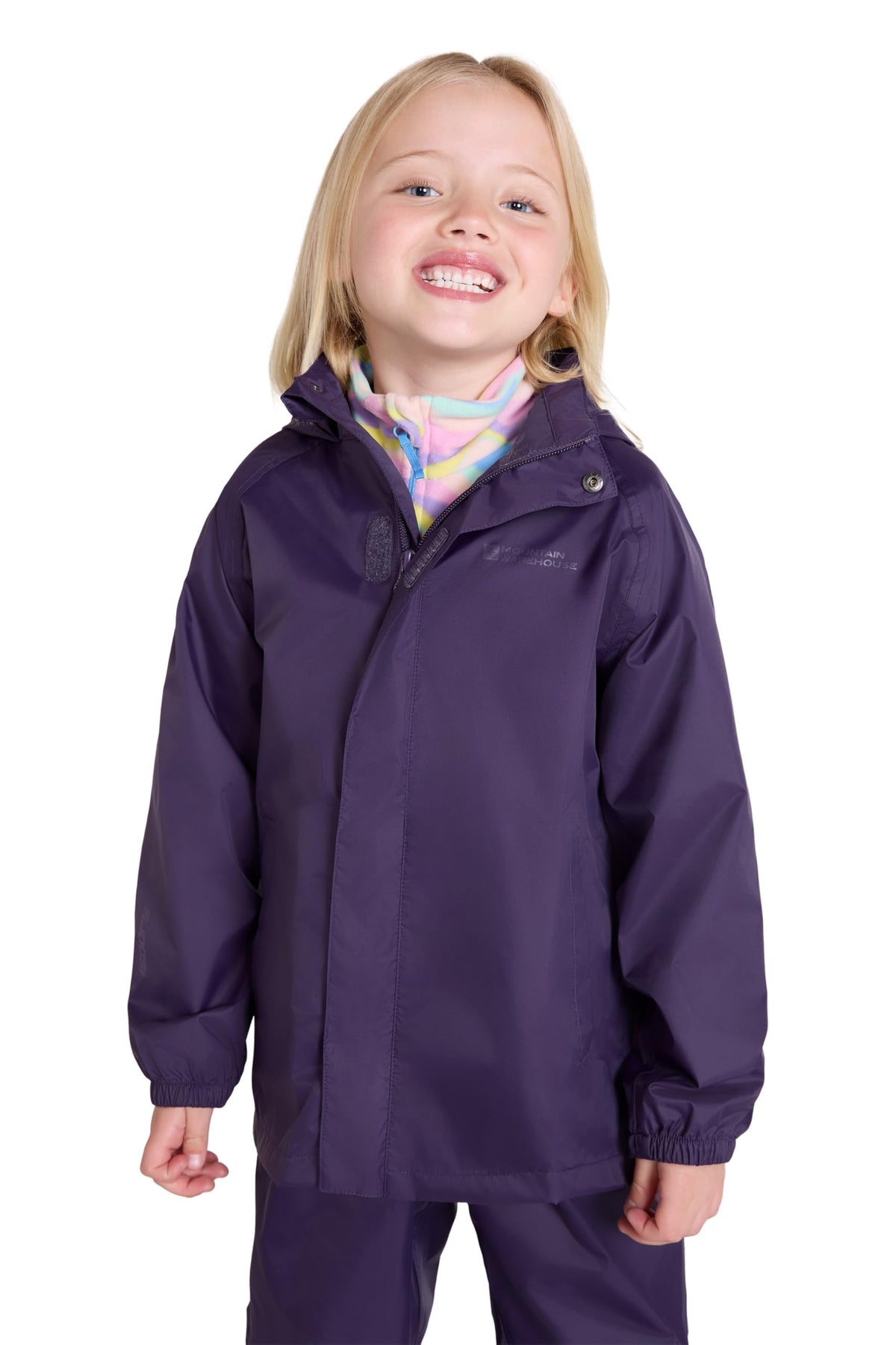 Mountain Warehouse Pakka Kids Waterproof Rain Jacket