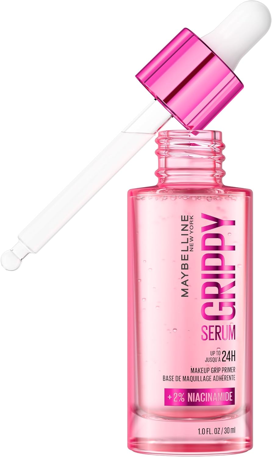 Maybelline Grippy Serum Makeup Primer Up To 24H Wear Plumps & Hydrates Skin