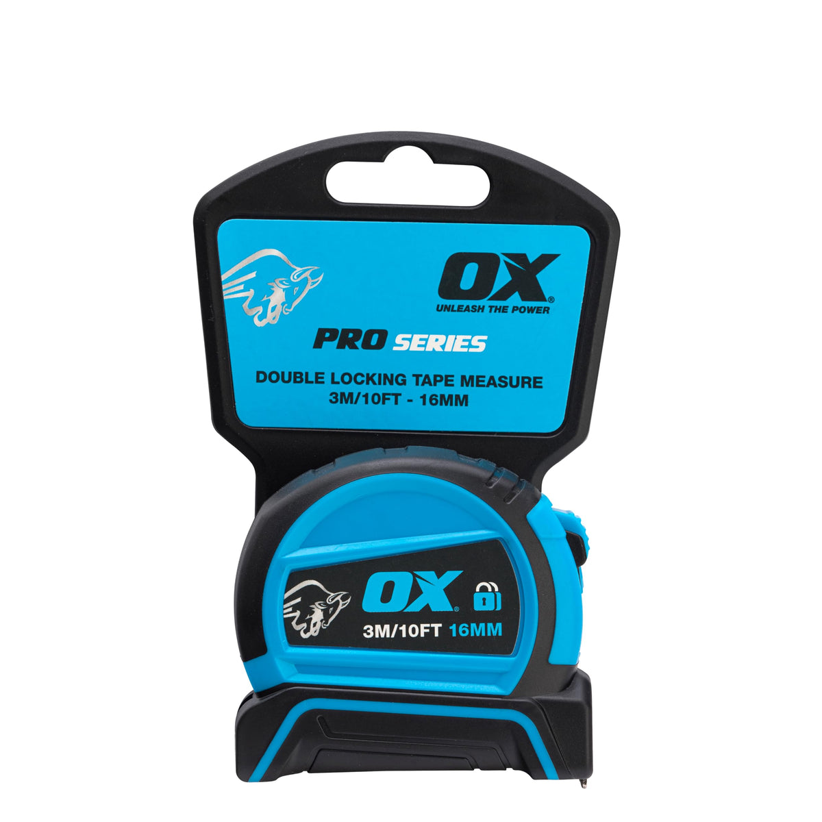 OX Pro Dual Auto Lock Tape Measure Twinpack - 8m, Magnetic End Hook