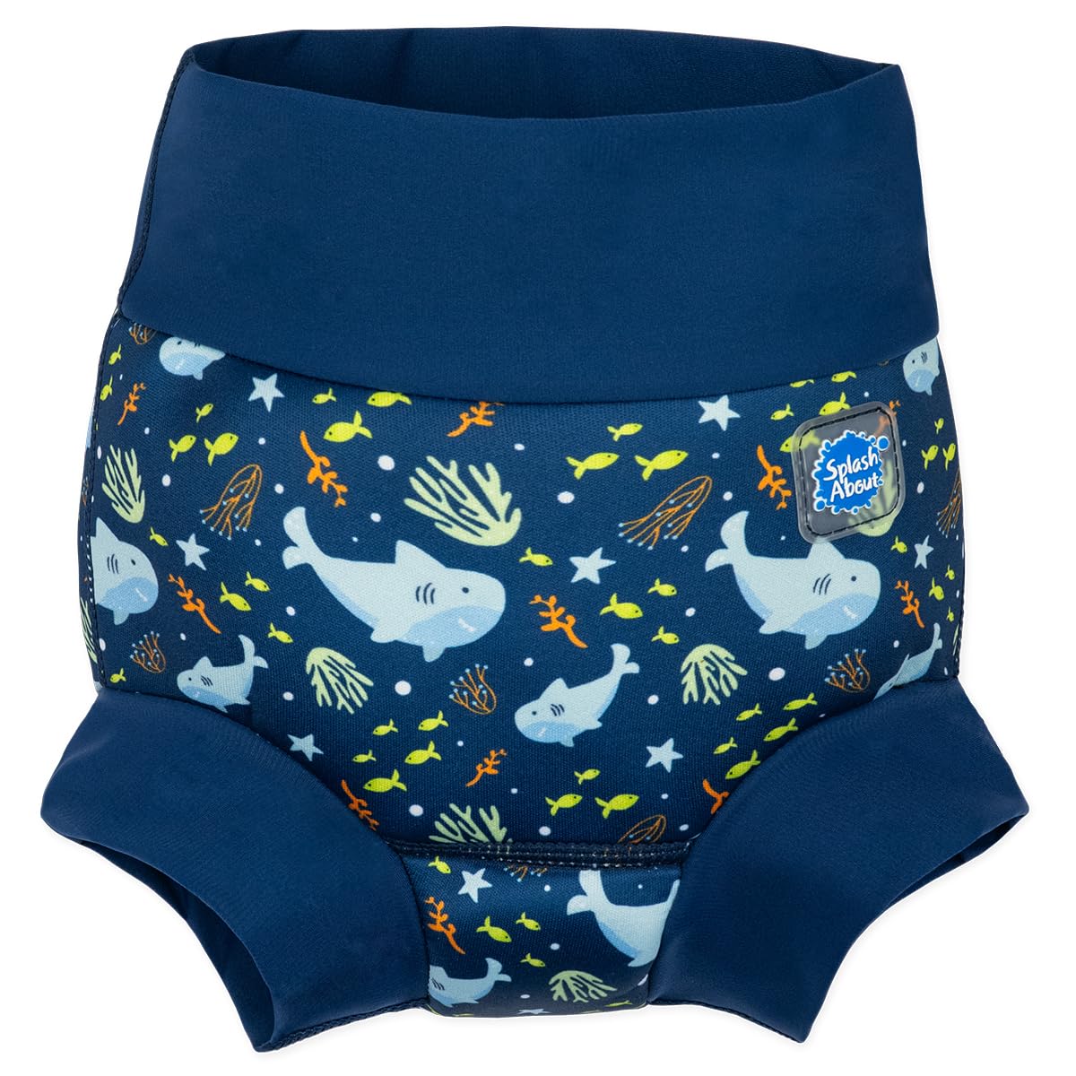Splash About Happy Nappy Wiederverwendbar Schwimmwindel, Forest Walk, 6-12 Monate Baby and Toddler Swim Nappy
