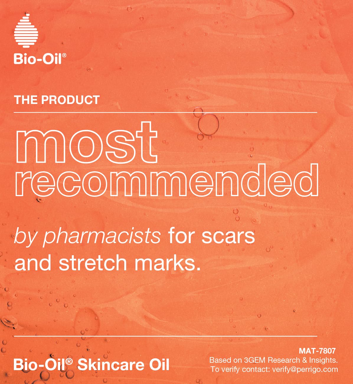 Bio-Oil Skincare Oil for Scars and Stretch Marks, 125ml
