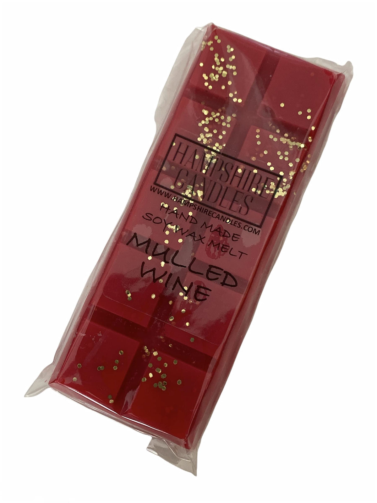 Mulled Wine Christmas Wax Melts | Highly Scented | Soy Wax, Cruelty & Vegan Free | Handmade (Approx. 50g) (2 Bars)