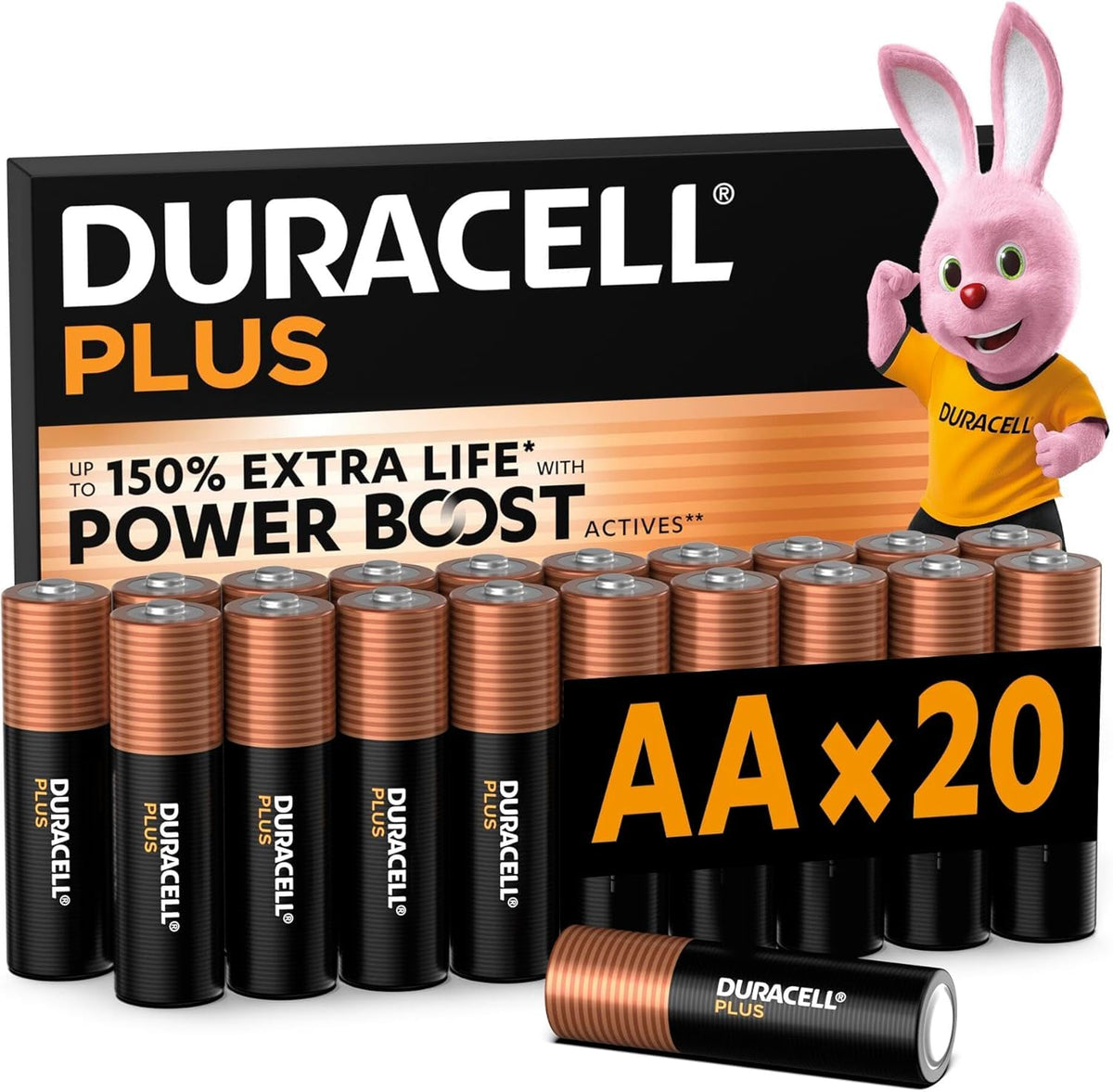 DURACELL Plus C Alkaline Batteries (6 Pack) 1.5V, LR14