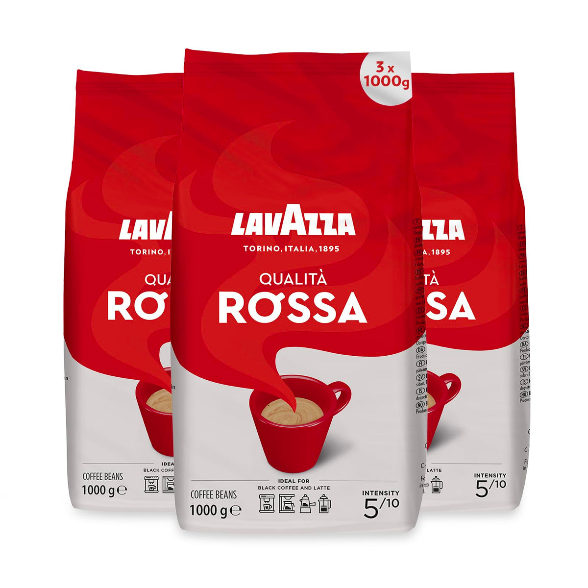Lavazza CREAM AND AROMA KAWA ZIARNISTA 1000G