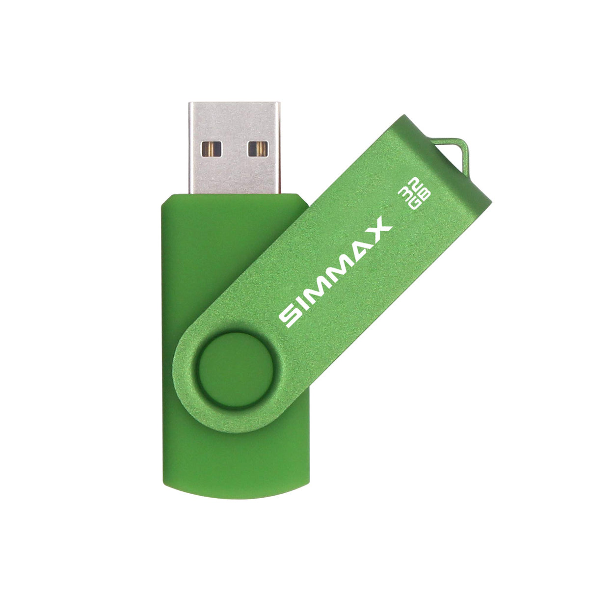 SIMMAX 32GB Memory Stick USB 2.0 Flash Drives Swivel Thumb Drive Pen Drive (32GB Purple)
