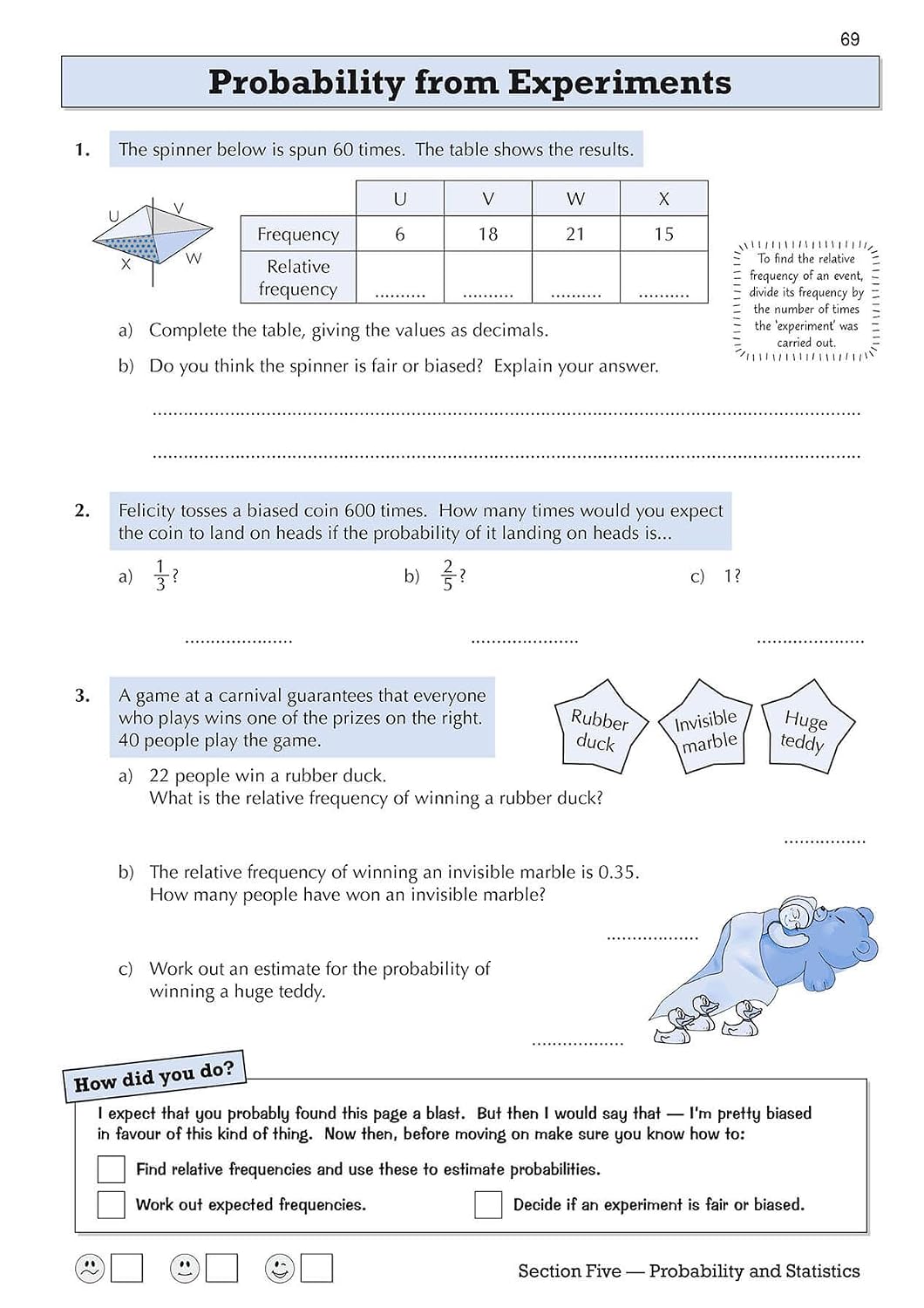 KS3 Year 9 Maths Targeted Workbook (with answers)
