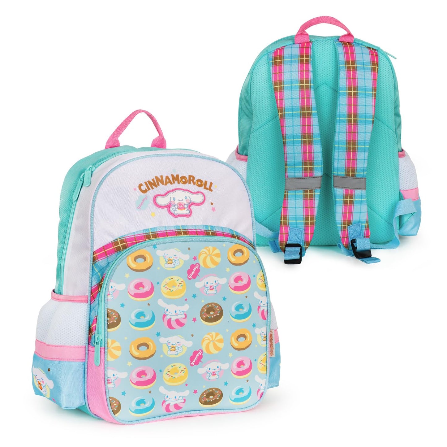 Blue Sky Studios KPop Demon Hunters HUNTR/X Backpack - Official Merchandise - Lightweight Kids School Bag with Padded Straps, Front Pocket & Silver Holographic Details - 36cm K-Pop Purple Rucksack