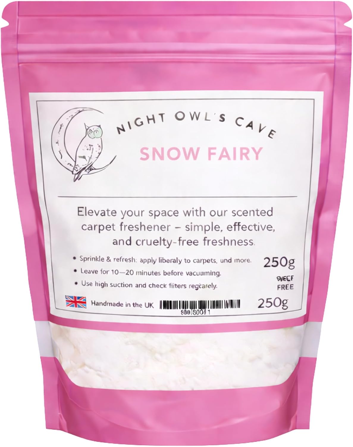 Handmade Highly Scented Carpet Freshener - 250g | Choose from Nine Irresistible Scents! | Vegan & Cruelty-Free | Expertly Crafted in the UK Long-Lasting Handmade (Alien)