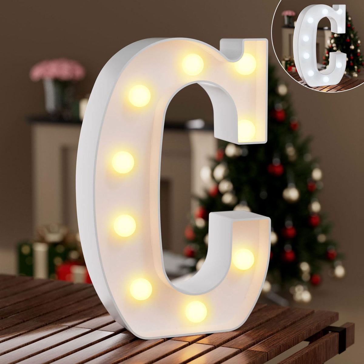 Ledido Pink Glitter Light Up Number 80 for 80th Birthday Decorations