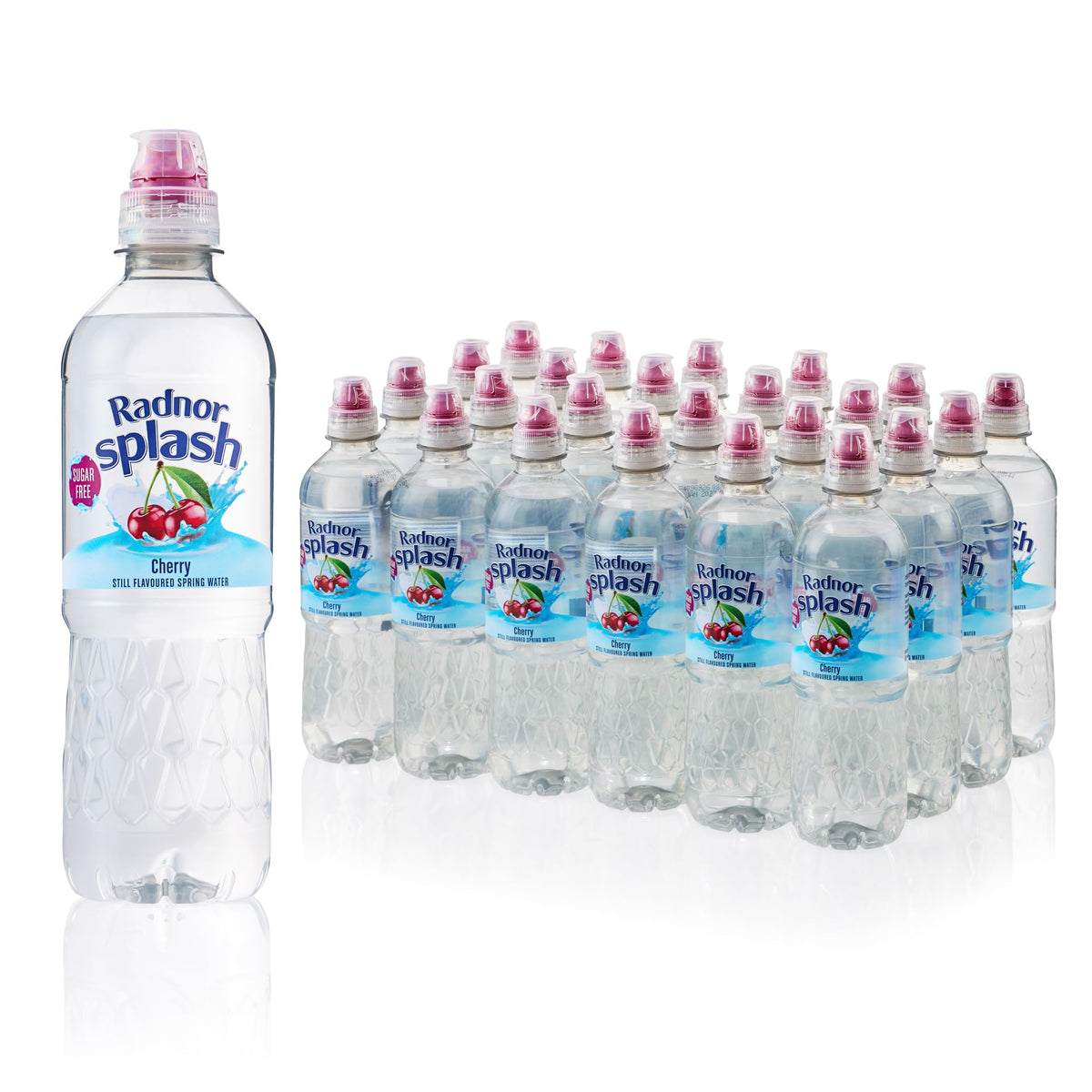 Radnor Splash Flavoured Water Sugar Free 500ml - Pack of 24 (Strawberry)