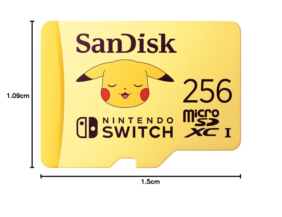 SANDISK microSD Card 128GB, Super Mario Super Mushroom Edition