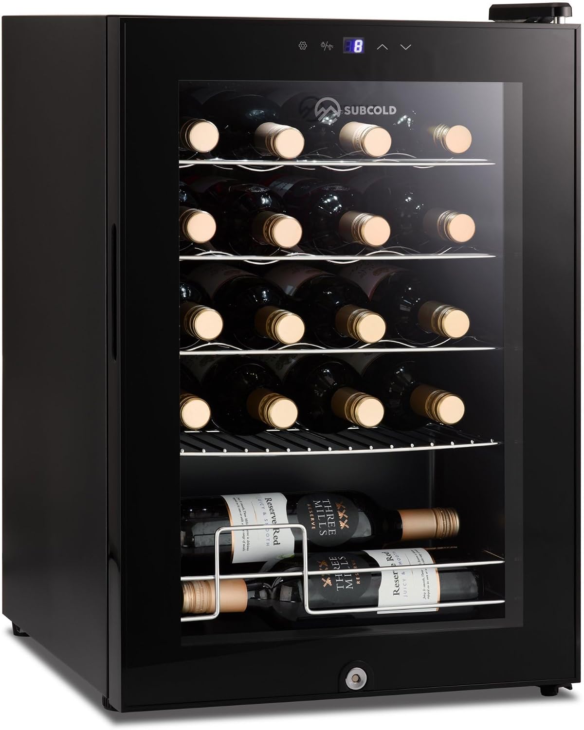 Subcold Viva20 Wine Fridge | 20 Bottles | 3-18°C | Tabletop