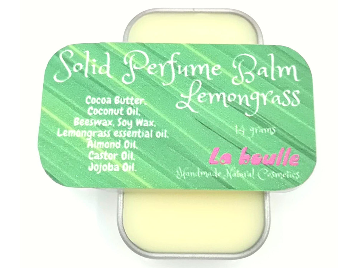Sandalwood Solid Natural Perfume Balm. For sensitive skin. Handmade in UK.