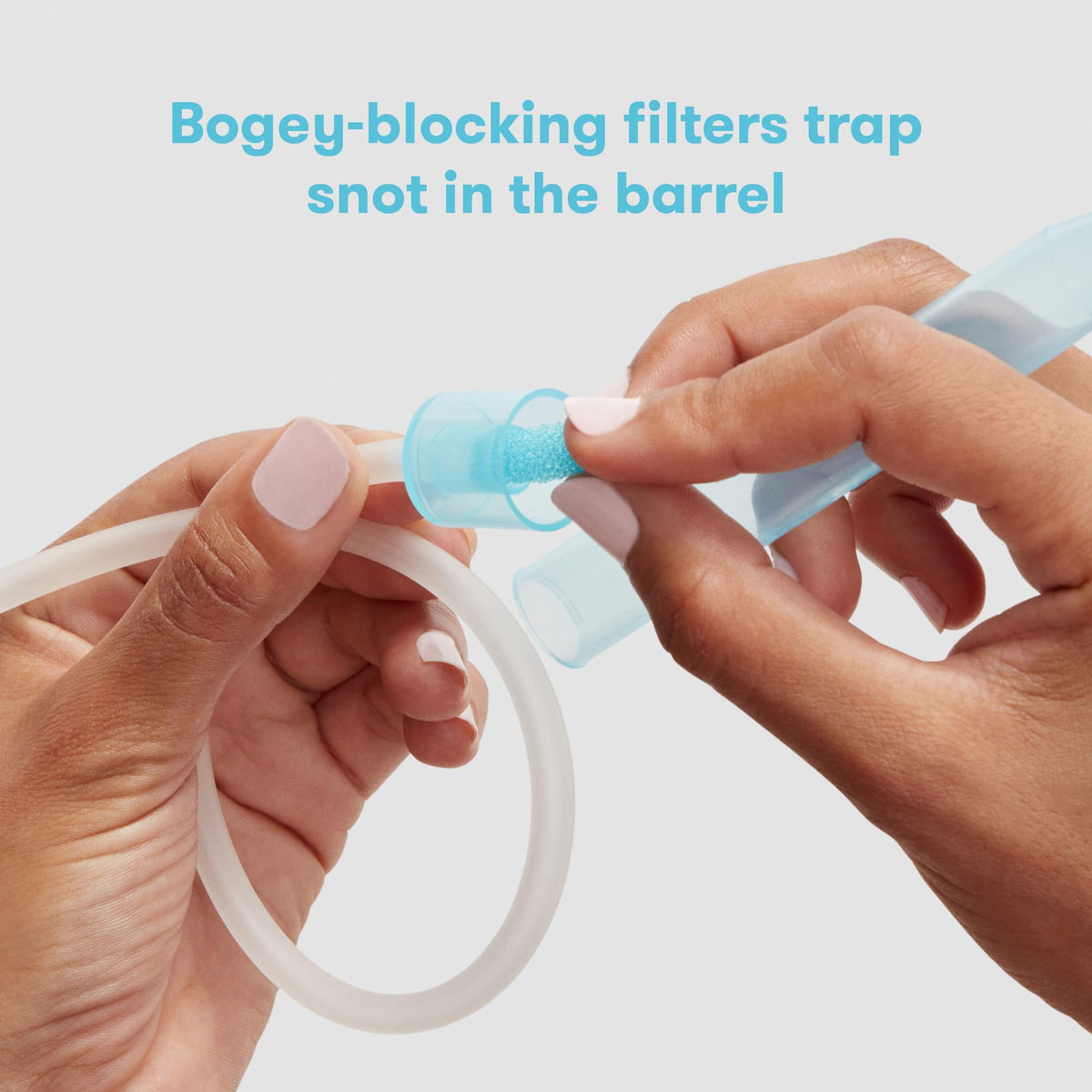 Frida Baby NoseFrida Snot Sucker Nasal Aspirator for Baby, with 4 Filters