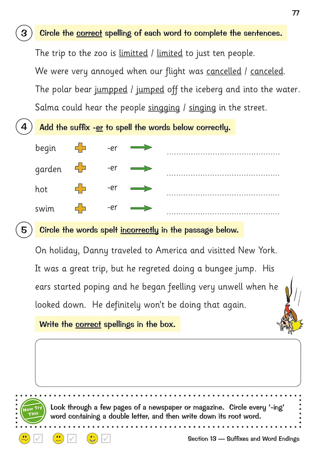 KS2 English Year 4 Grammar, Punctuation & Spelling Targeted Question Book (with Answers) (CGP Year 4 English)