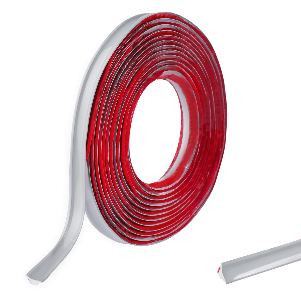 Zayejod PVC Quadrant Trim Flexible Laminate Beading Self Adhesive White