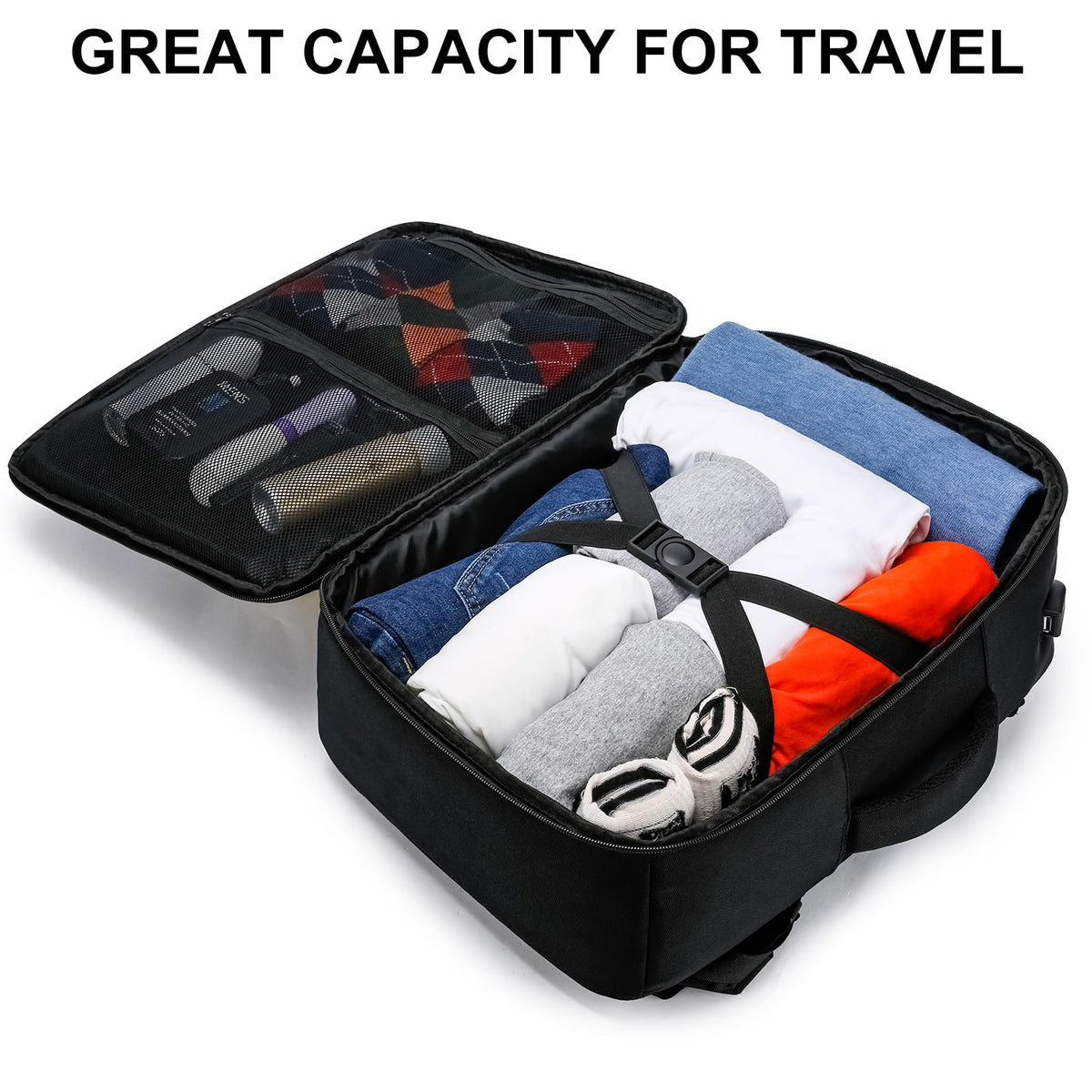 Ryanair Cabin Bags 40x30x20 Underseat 24L Small Travel Backpack Cabin Size