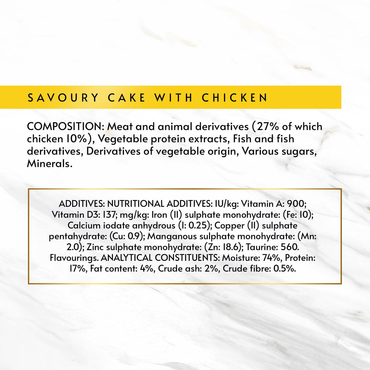 Gourmet Gold Cat Food Savoury Cake with Tuna 85g
