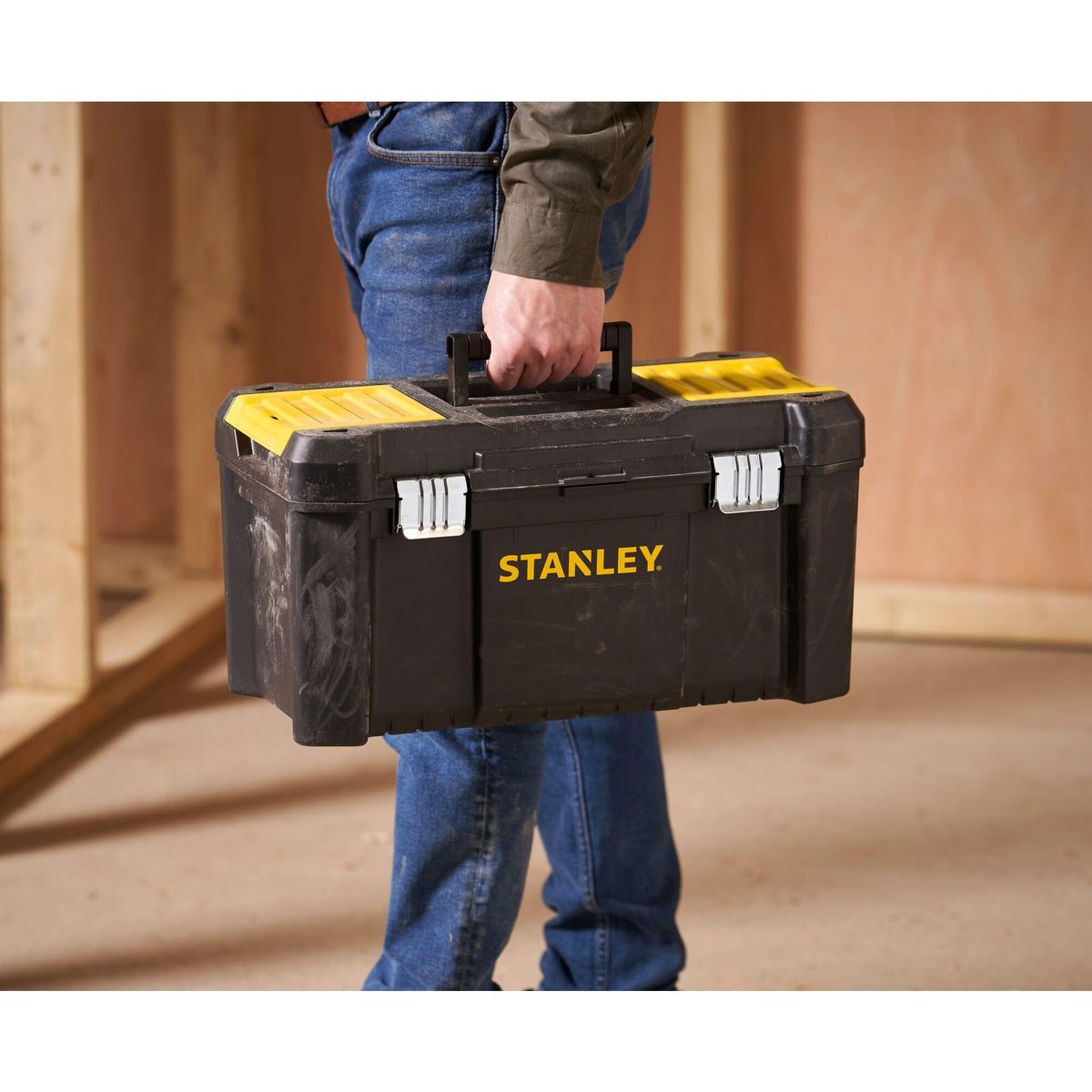 STANLEY 16in Essential Lightweight Tool Box, STST1-75518