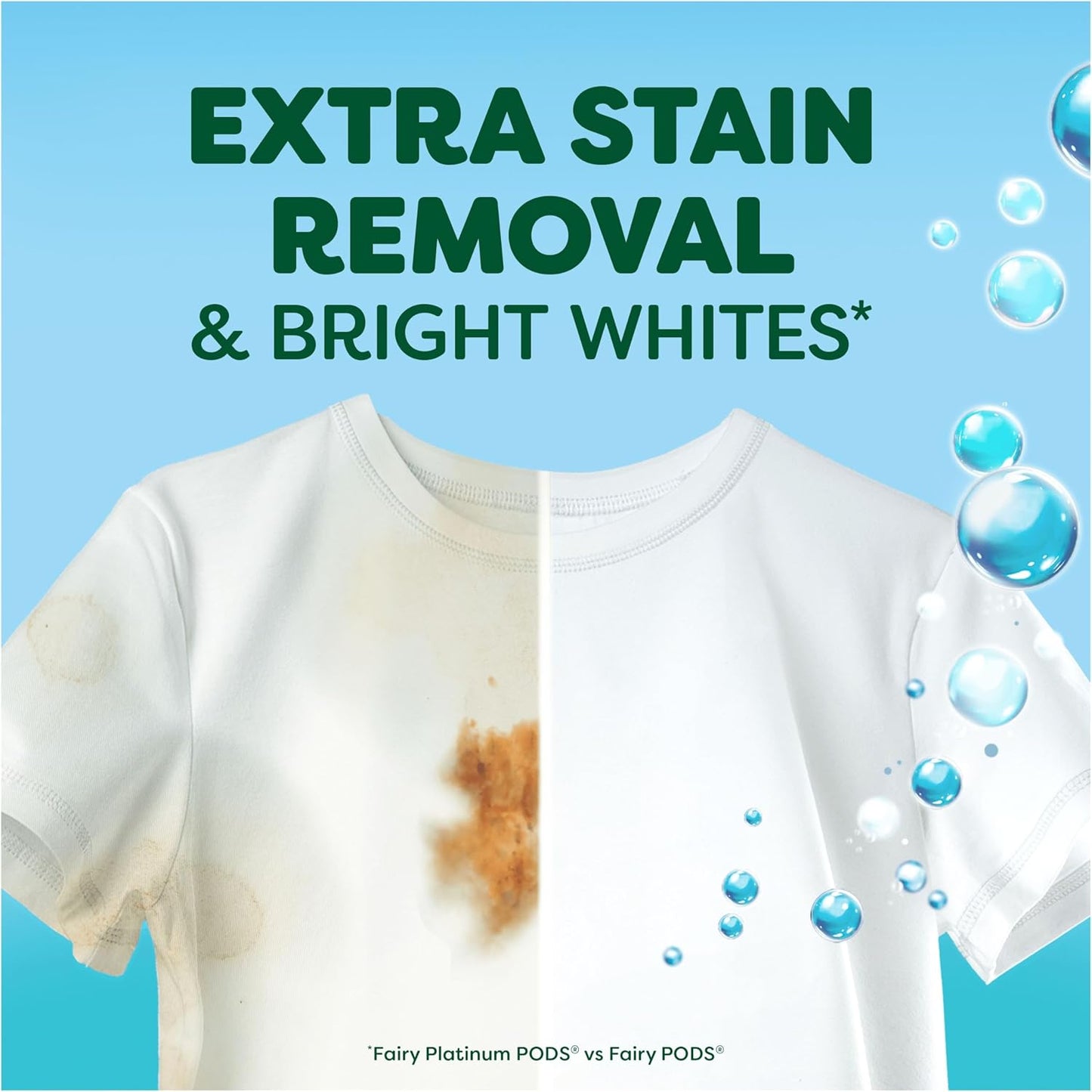 Fairy Non Bio Platinum Washing Pods Extra Stain Removal (44ctx3) 132ct