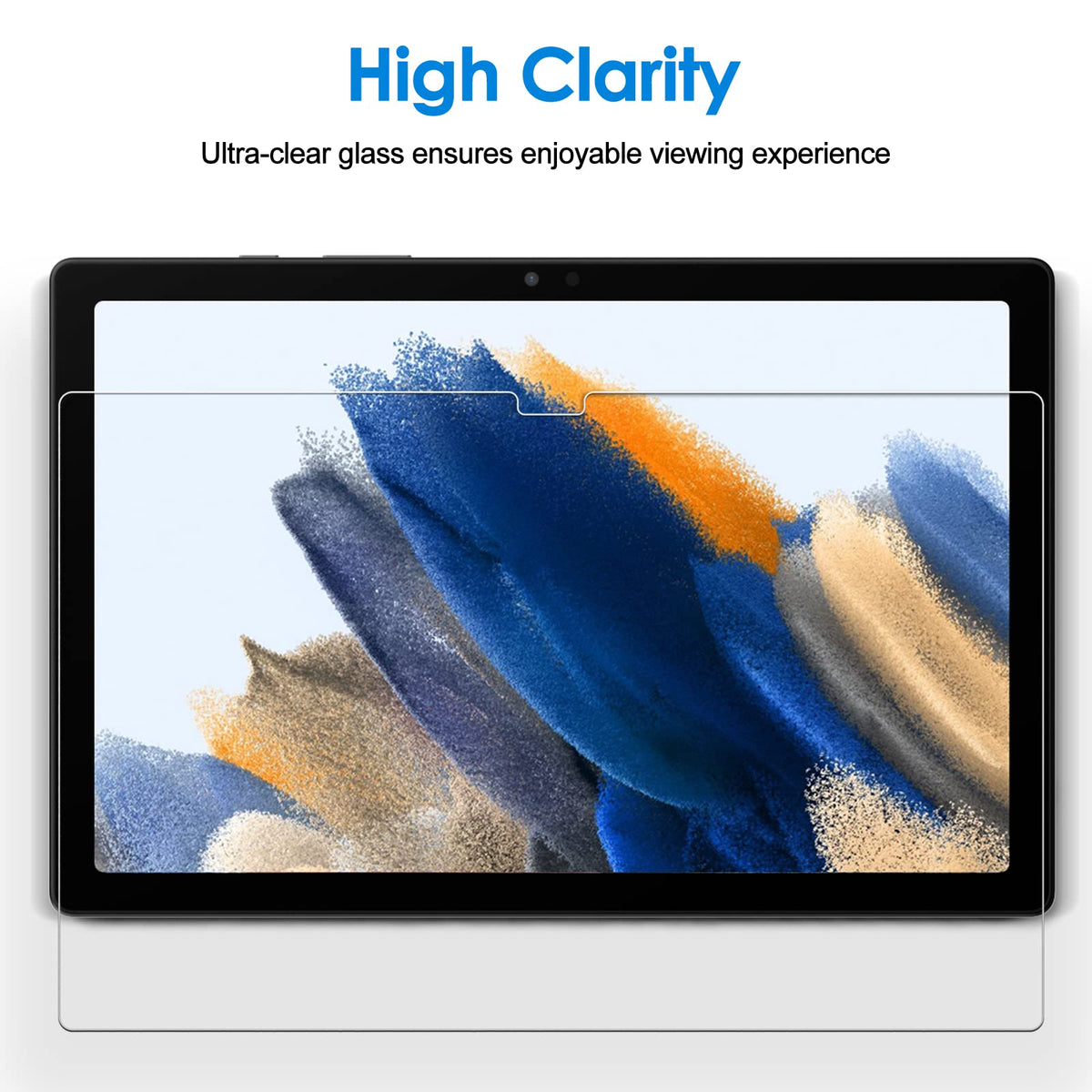 JETech Screen Protector for Galaxy Tab S10 Lite/S10 FE/S9 FE/S9, 2-Pack