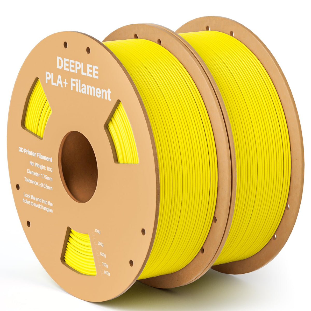 DEEPLEE PLA Plus 1.75mm Filament White 1kg