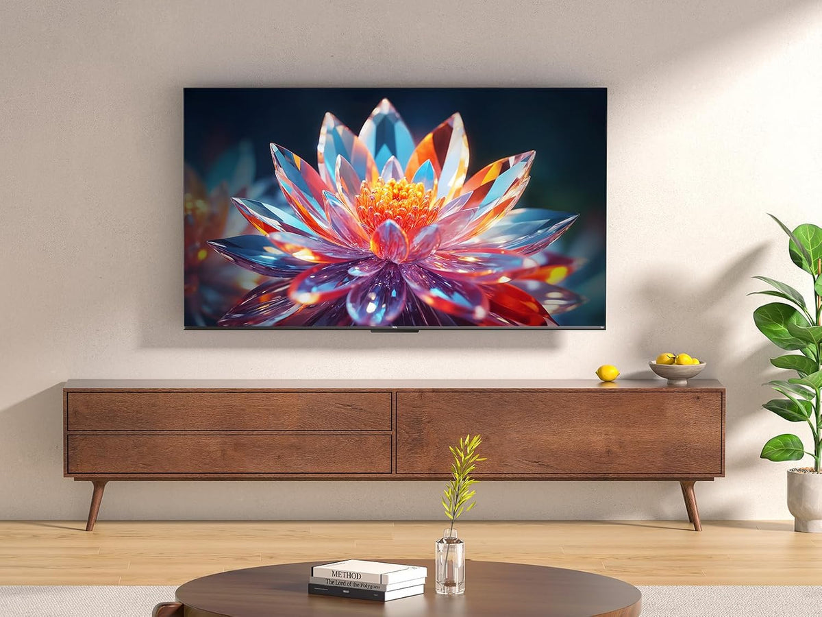 TCL 43T6C-UK 43 Inch QLED 4K HDR TV, Fire TV (Smart TV with Dolby Vision & Atmos, HDR10+, Press & Ask Alexa