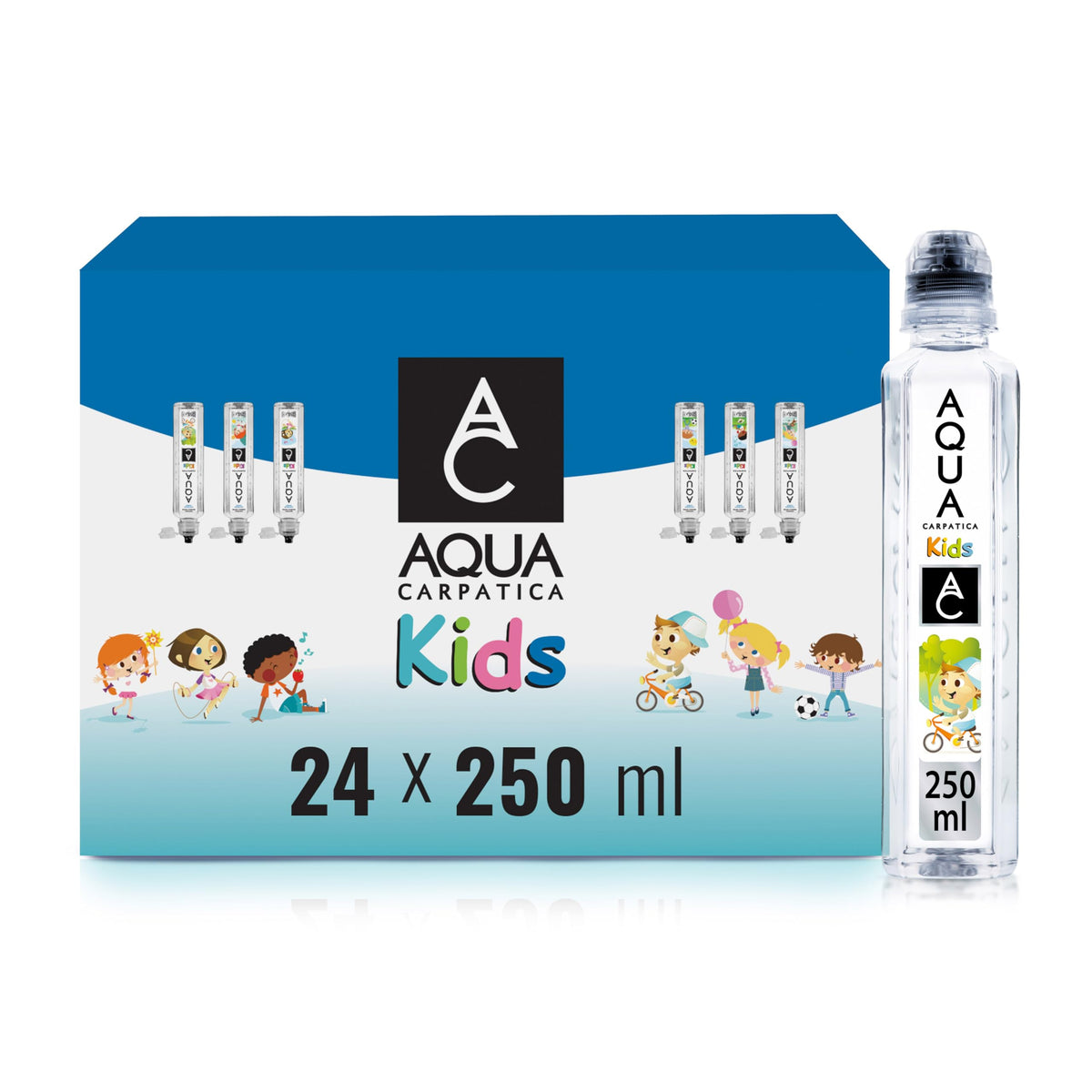 AQUA Carpatica Still Mineral Water, Naturally Alkaline, PET, 6 x 500ml