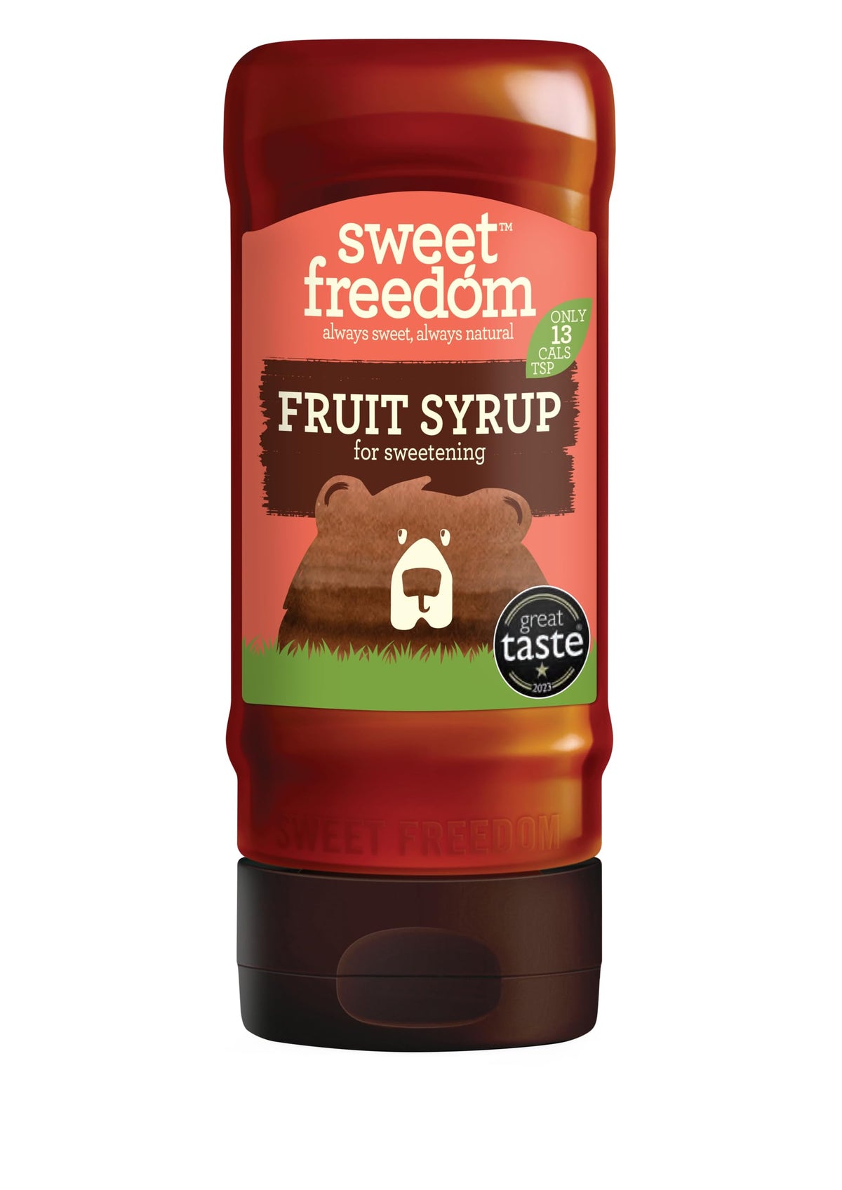 Sweet Freedom Raspberry Syrup 350 g (Pack of 1)