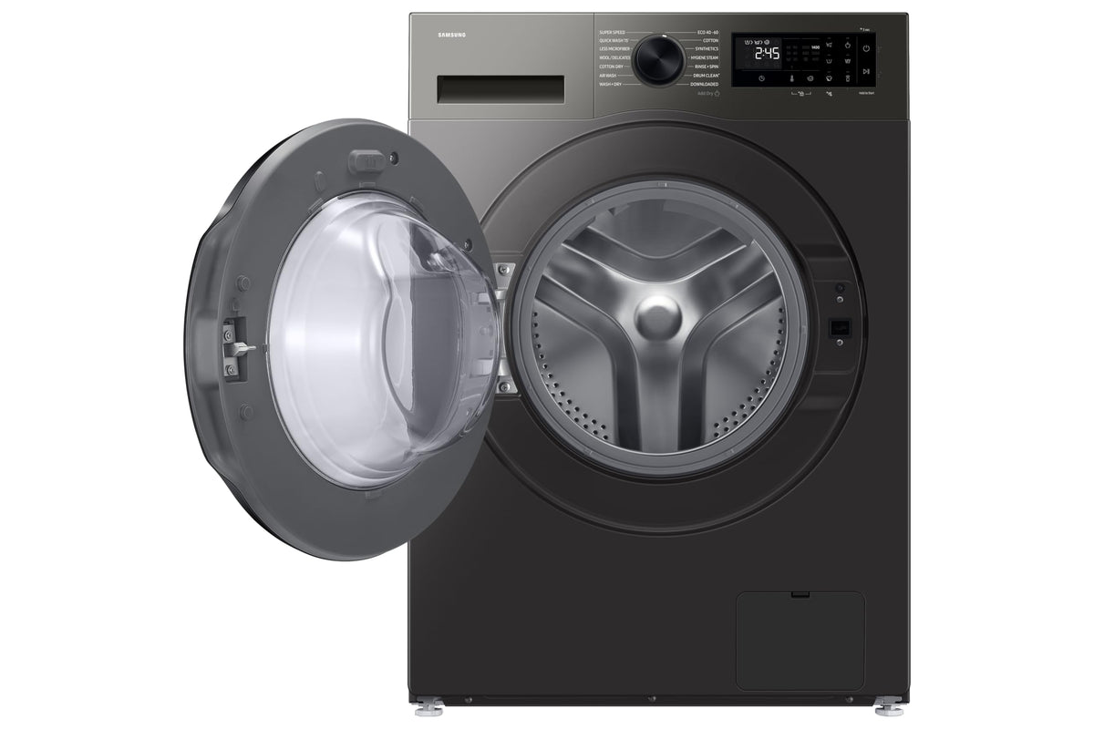 Samsung Series 7 Washer Dryer, AI Energy Wi-Fi enabled, 11/6kg 1400rpm, Black, WD11DB7B85GBU1