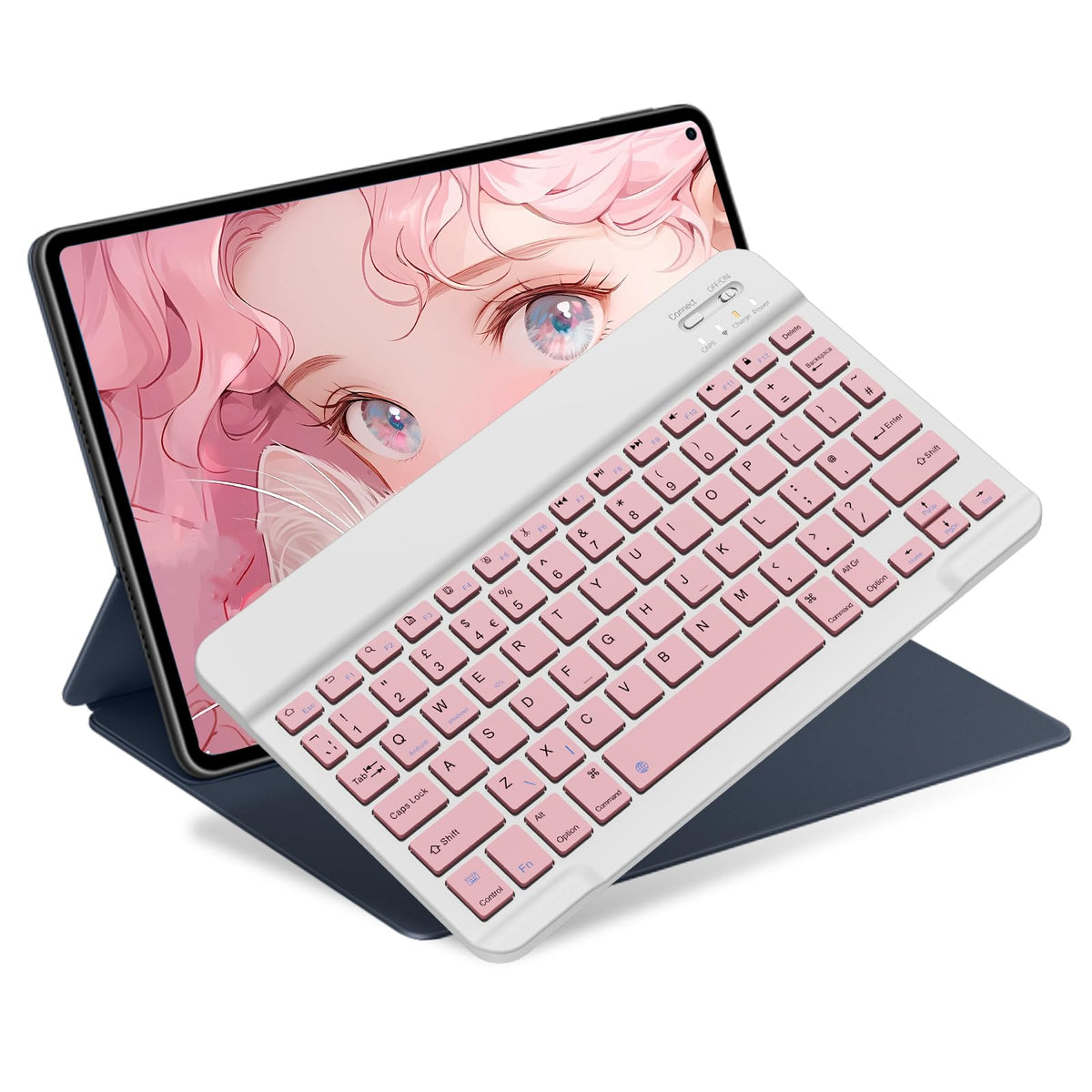 NOOX Bluetooth Keyboard for iPad, Galaxy Tablets, SmartPhones