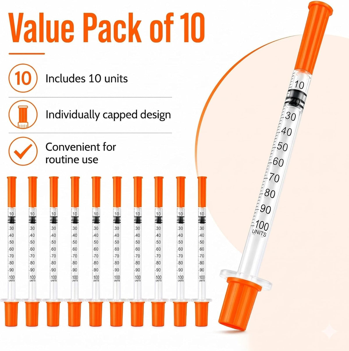 10 Pack 1ml Plastic Dispensing & Measuring Tools, Individually Wrapped, Precision Liquid Dispensing Tools Multipurpose Use for Lab, Pet Feeding, Perfume, Crafting & DIY