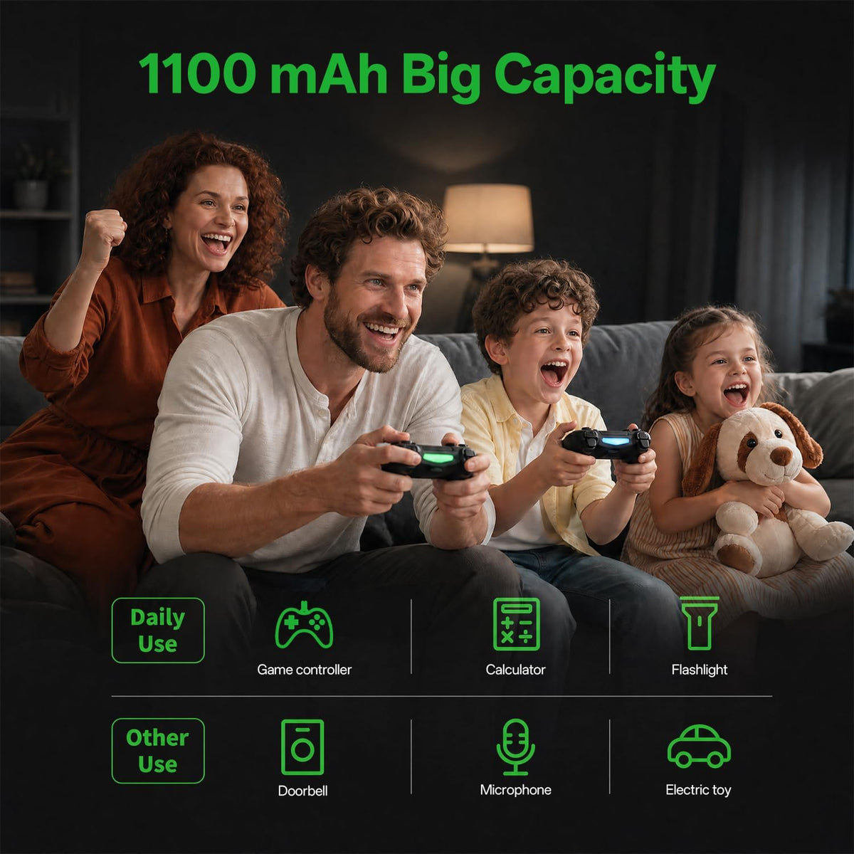 BEVIGOR 16 Slot Battery Charger for AA & AAA Rechargeable Batteries