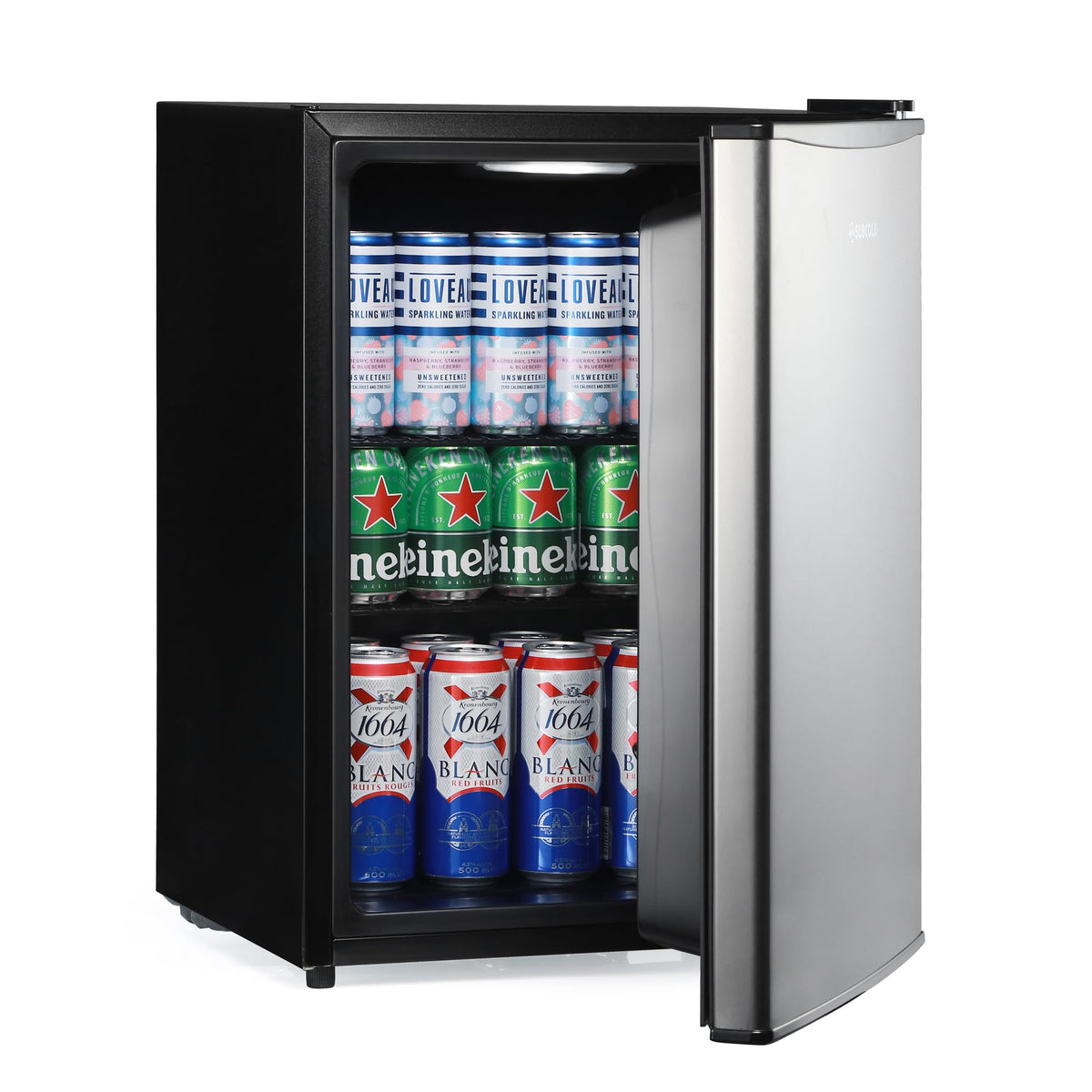 Subcold Cave35 Beer Fridge | 35L | 0-8°C | LED | Stainless Steel Door