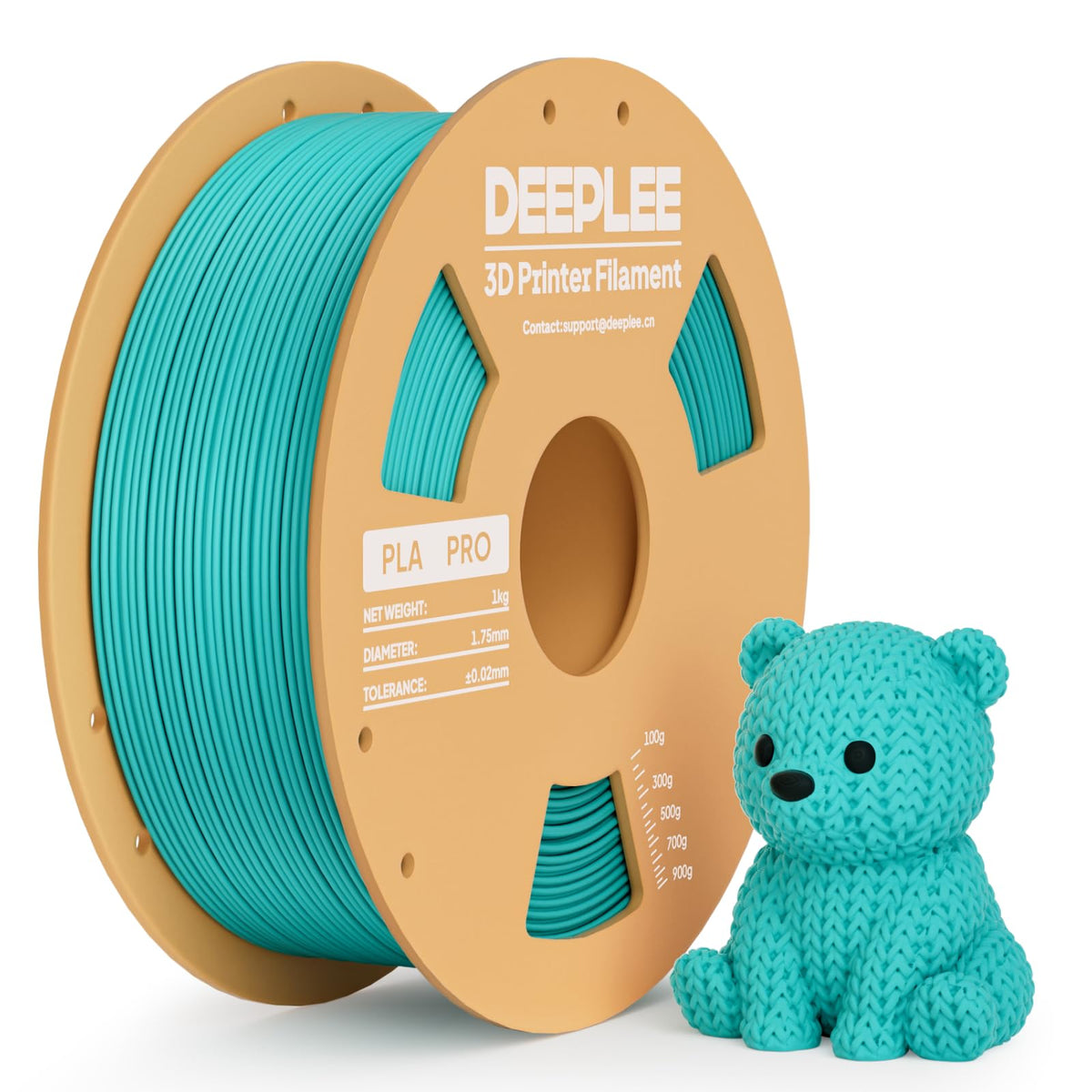 DEEPLEE PLA Filament 1.75mm PLA Pro White*1