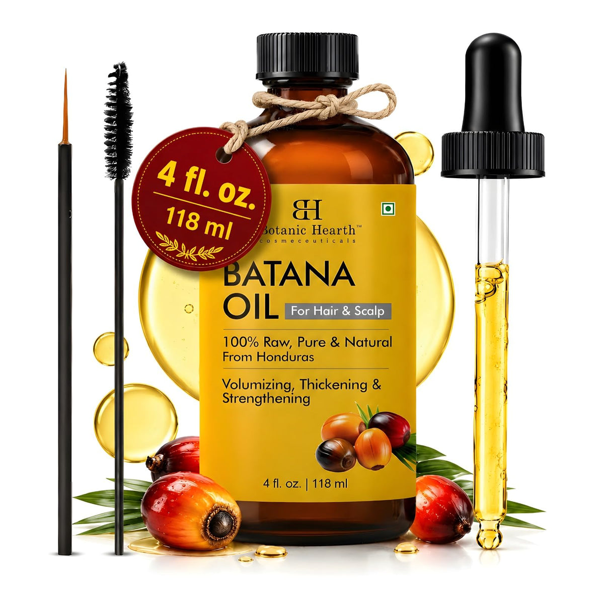 Botanic Hearth Argan & Biotin Hair Oil, 198 ml