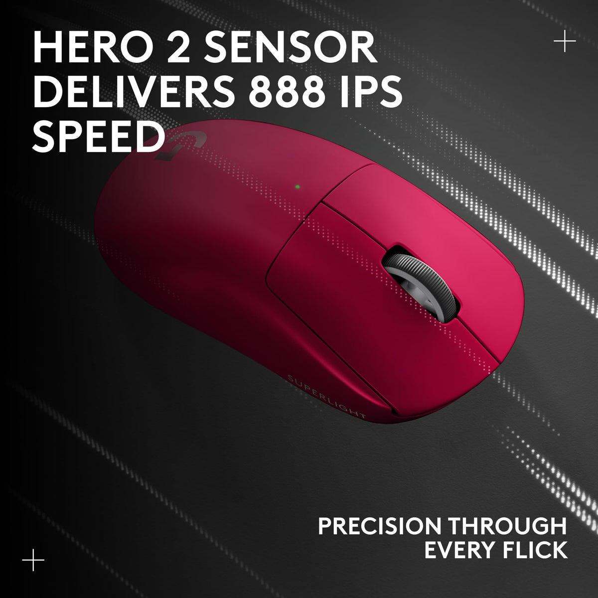 Logitech G PRO X SUPERLIGHT 2 SE Wireless Gaming Mouse, 60 g pro-grade mouse with 5 programmable buttons, 44K DPI sensor, 888+ IPS, 1 kHz report rate, USB-C charging for PC/Mac - Black