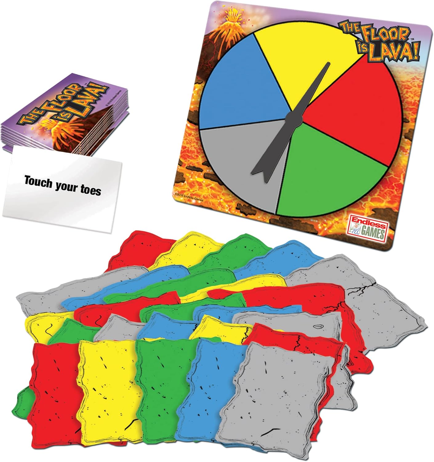 Goliath The Floor is Lava! – The Fun, Physical, Lava Leaping Game | Kids Party Game | 2–6 Players | Classic Edition