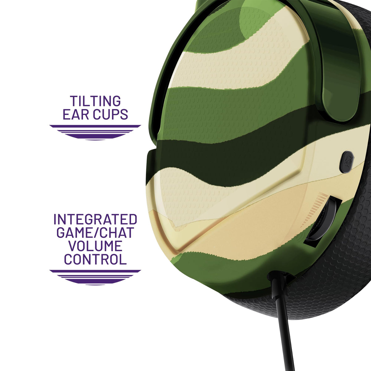 STEALTH PANTHER Sky - Over Ear Gaming Headset PS4/PS5, XBOX, Switch, PC with Flexible Mic, 3.5mm Jack, 1.5m Cable, Lightweight, Comfortable and Durable