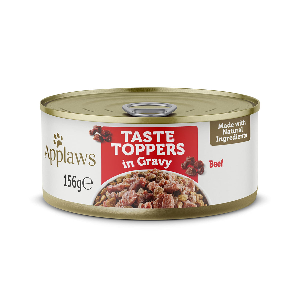 Applaws Natural Wet Dog Food Topper, Chicken Selection in Broth, 8x156g Tin