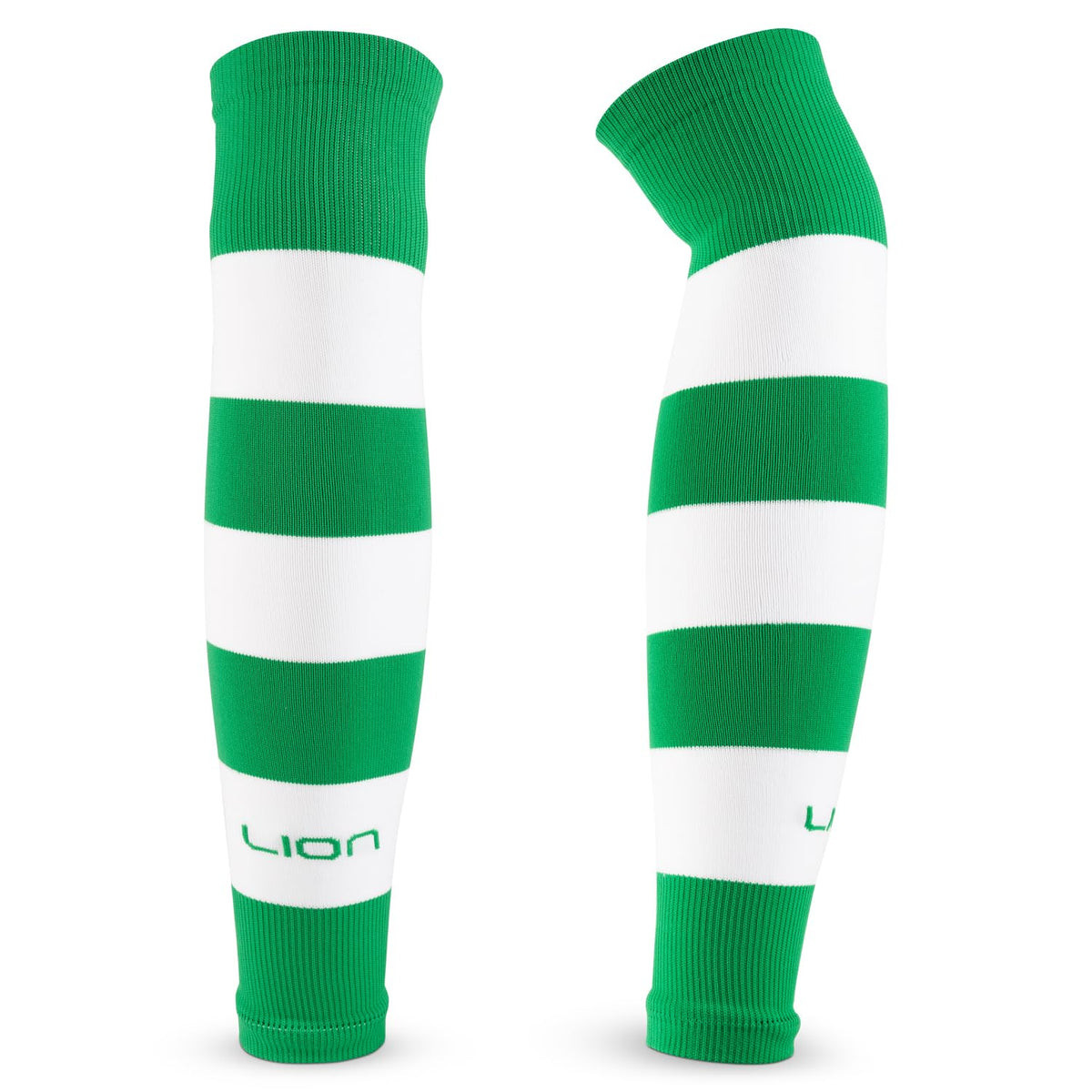LION SPORTSWEAR Football Sock Sleeves To Accompany Grip Socks - Fits Over Calf/Shin Pads - Variety Of Colors To Match Your Team Kit