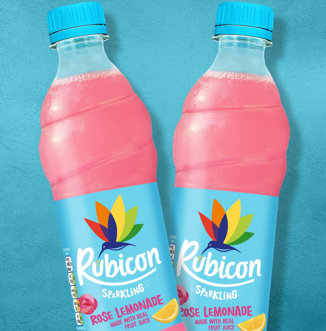 Rubicon Mango Sparkling Fruit Soft Drink, 6 Pack, 330ml Cans