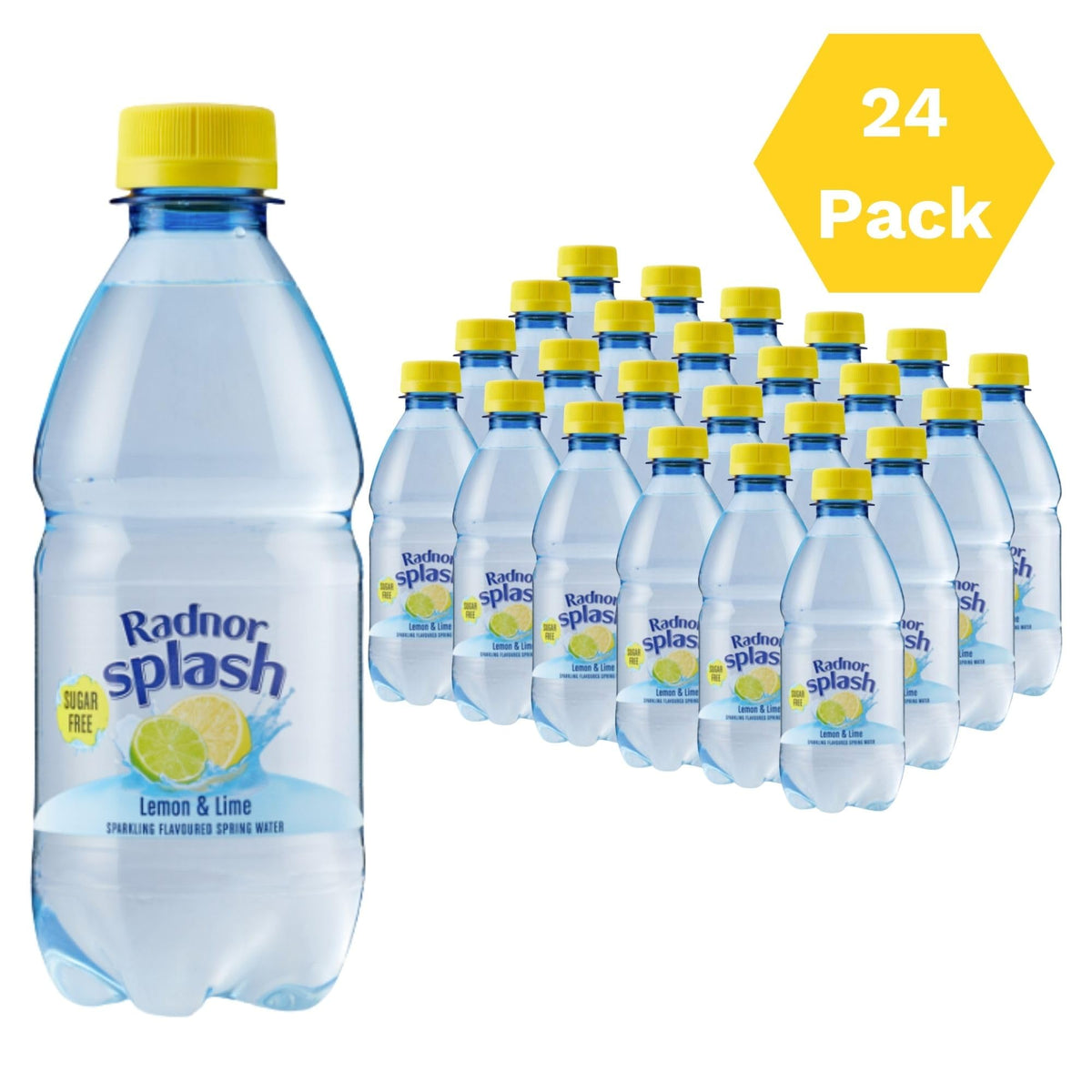 Radnor Splash Flavoured Water Sugar Free 500ml - Pack of 24 (Strawberry)