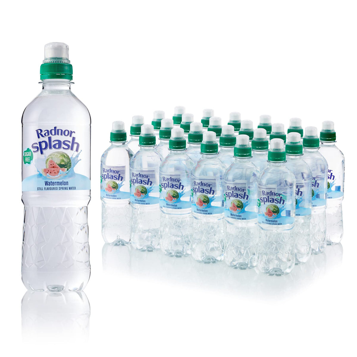Radnor Splash Flavoured Water Sugar Free 500ml - Pack of 24 (Strawberry)